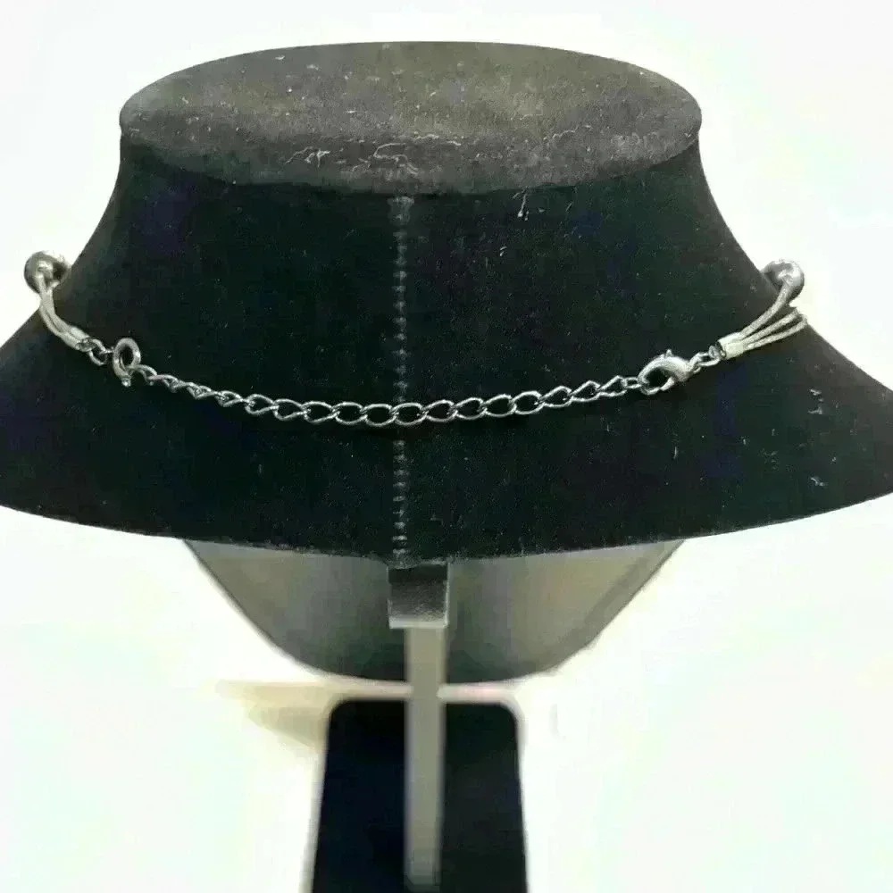 Beautiful dark beaded necklace